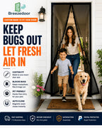 Keep Bugs Out. Let Fresh Air In.