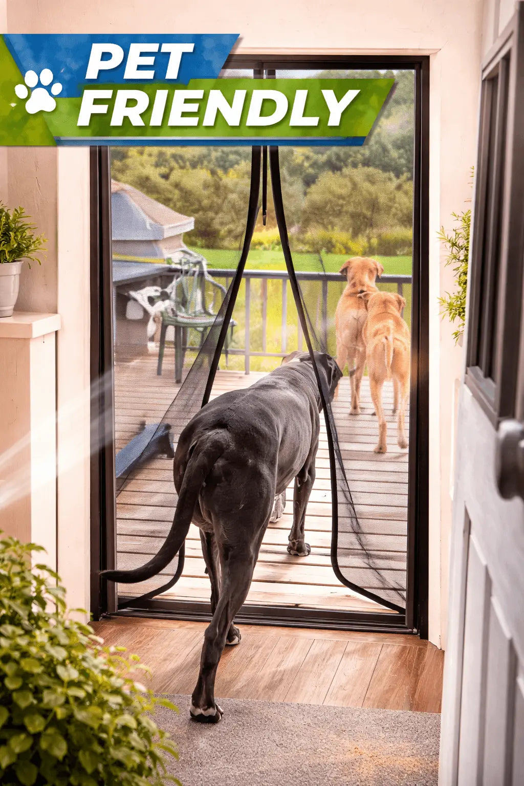 Keep Bugs Out. Let Fresh Air In.