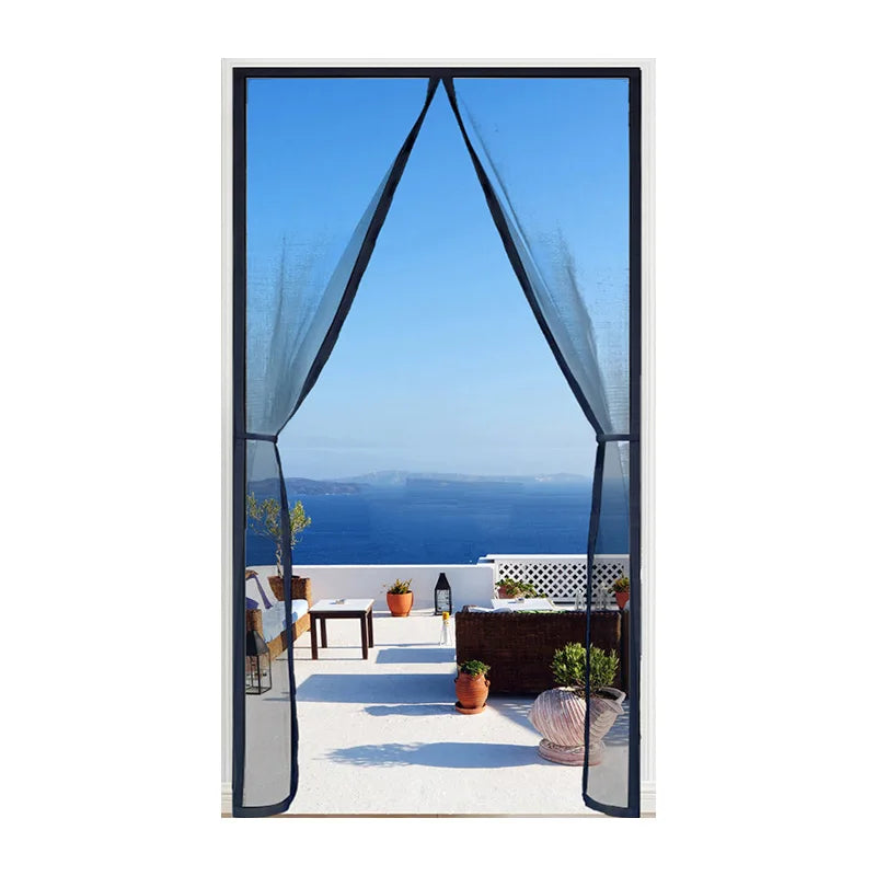 Magnetic Screen Door – Hands-Free Mesh Door That Keeps Bugs Out