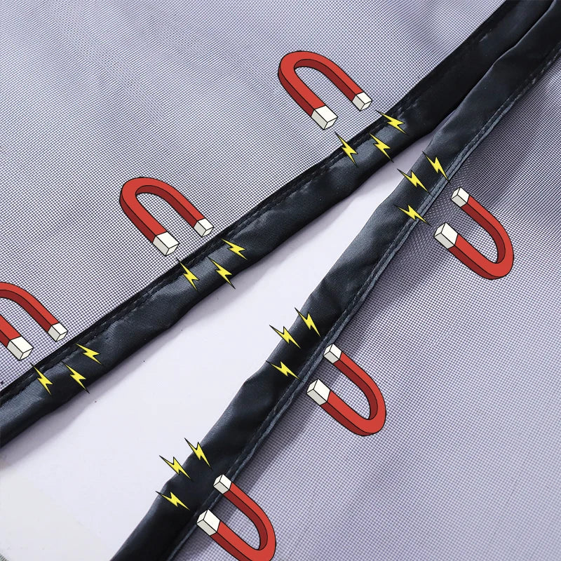 Magnetic Screen Door – Hands-Free Mesh Door That Keeps Bugs Out