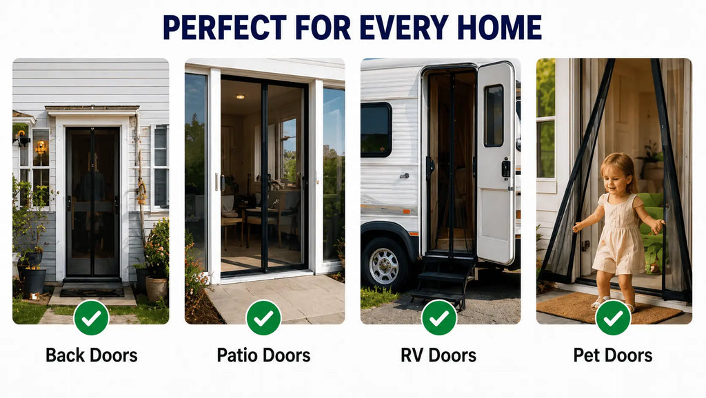 Keep Bugs Out. Let Fresh Air In.